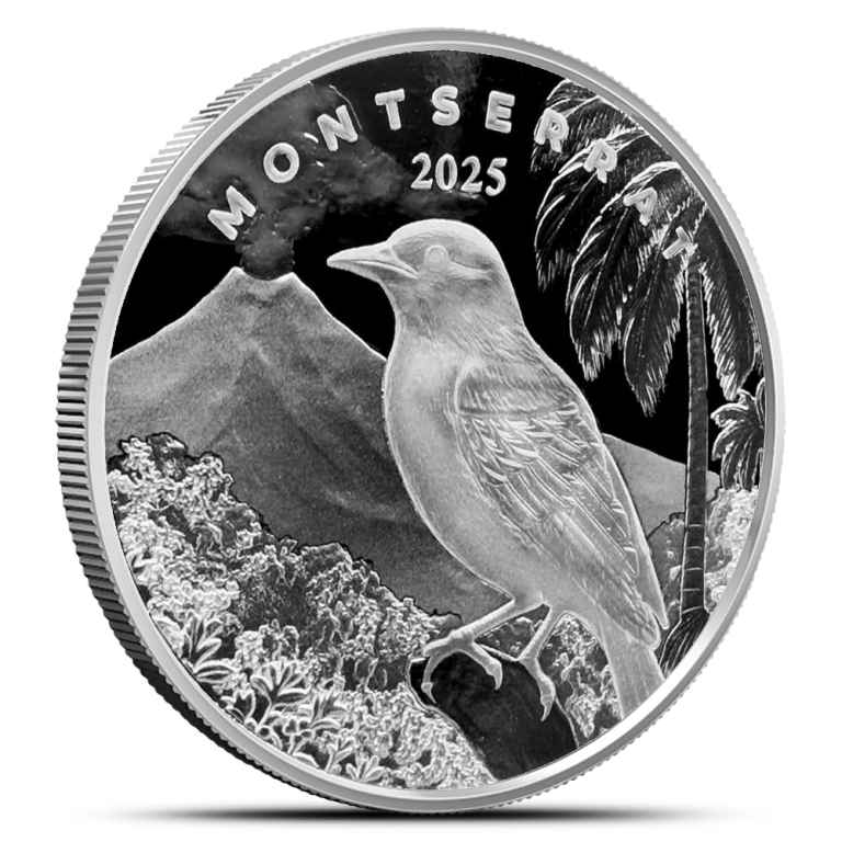 2025 1 oz EC8 Silver Montserrat Oriole Coin (BU)